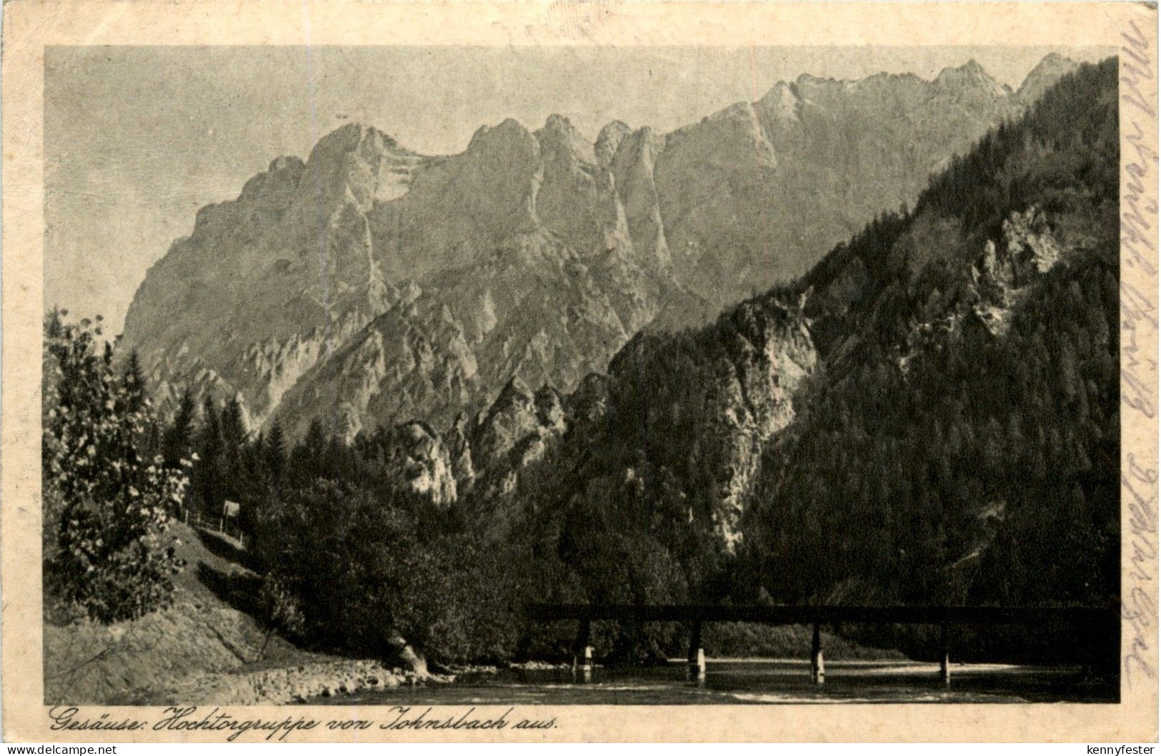 Gesäuse/Steiermark - Gesäuse, Hochtorgruppe von Johnsbach aus