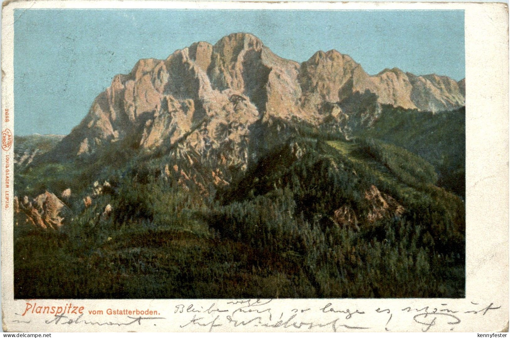 Gesäuse/Steiermark - Gesäuse, Planspitze vom Gstatterboden