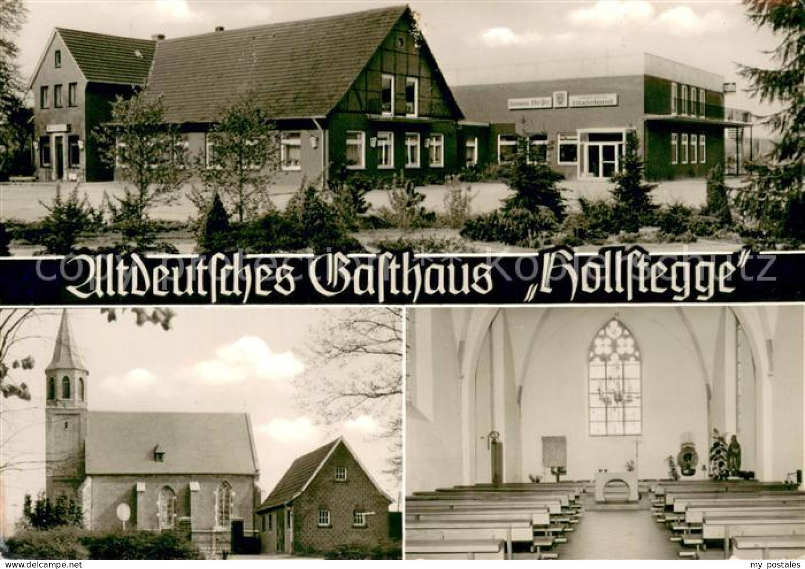 Gescher Altdeutsches Gasthaus Hollstegge Traukapelle St Antonius Inneres