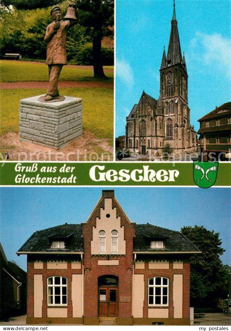 Gescher Glockengiesserplastik Glockenmuseum Kirche