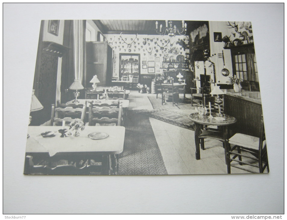 GESCHER   ,Karte um 1965            hOTEL ZUR kRONE              Spiegelungen sind fototechnisch bedingt