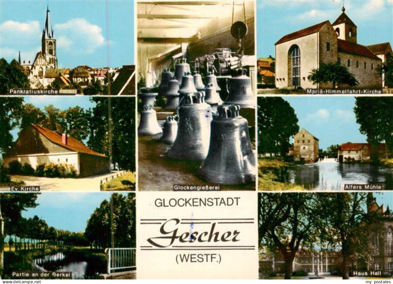 Gescher Pankratiuskirche Ev Kirche Berkelpartie Glockengiesserei Mariae Himmelfa