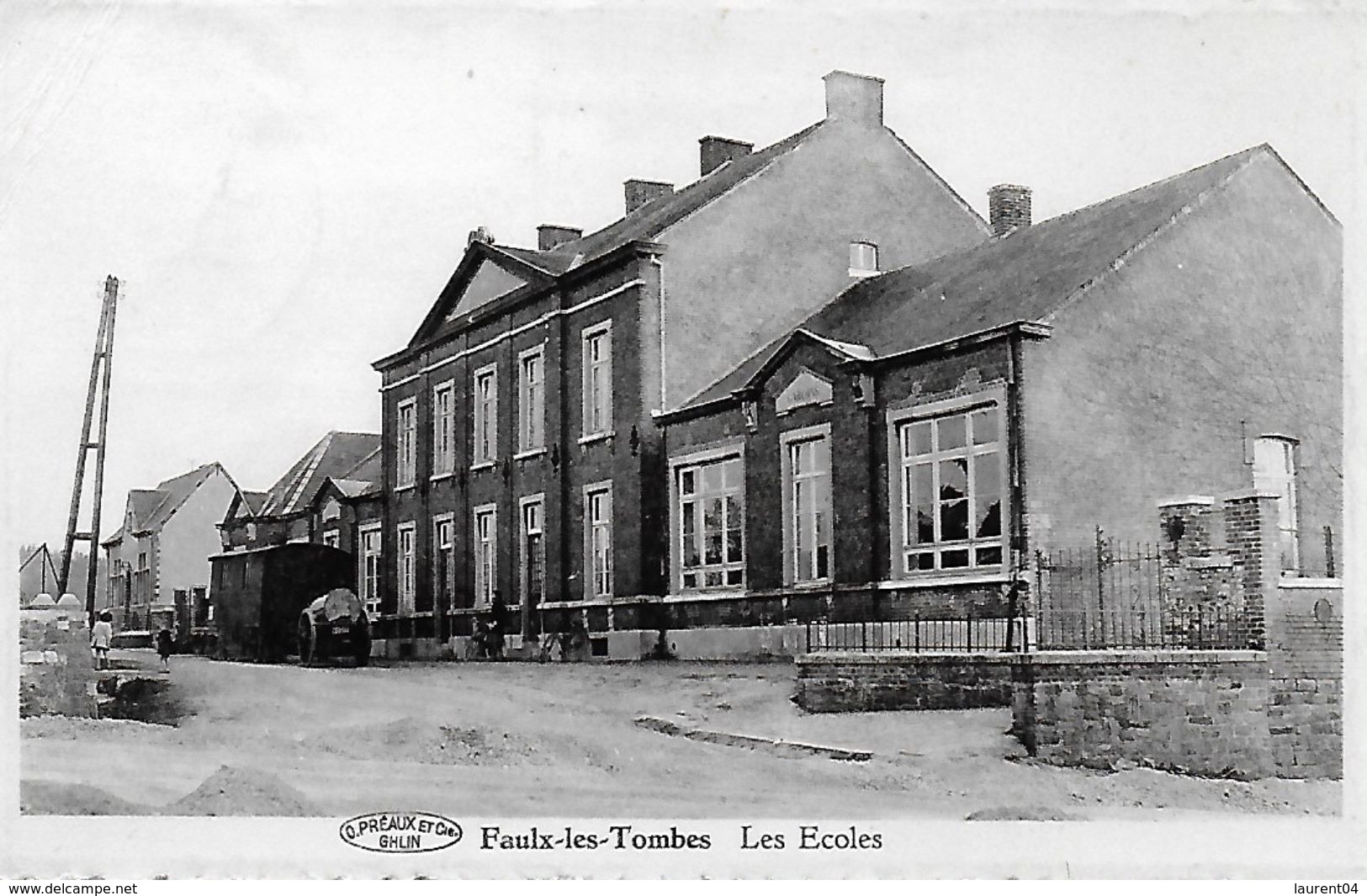 GESVES. FAULX-LES-TOMBES.  LES ECOLES