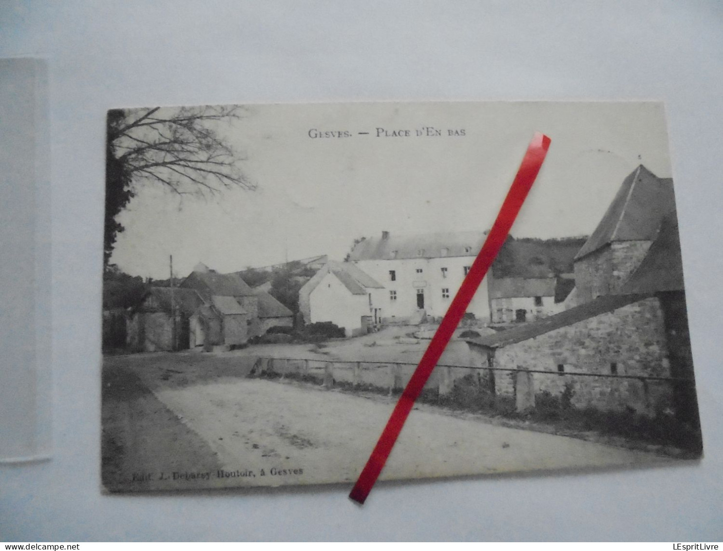 GESVES Place d'En Bas Carte Postale AK PK CP