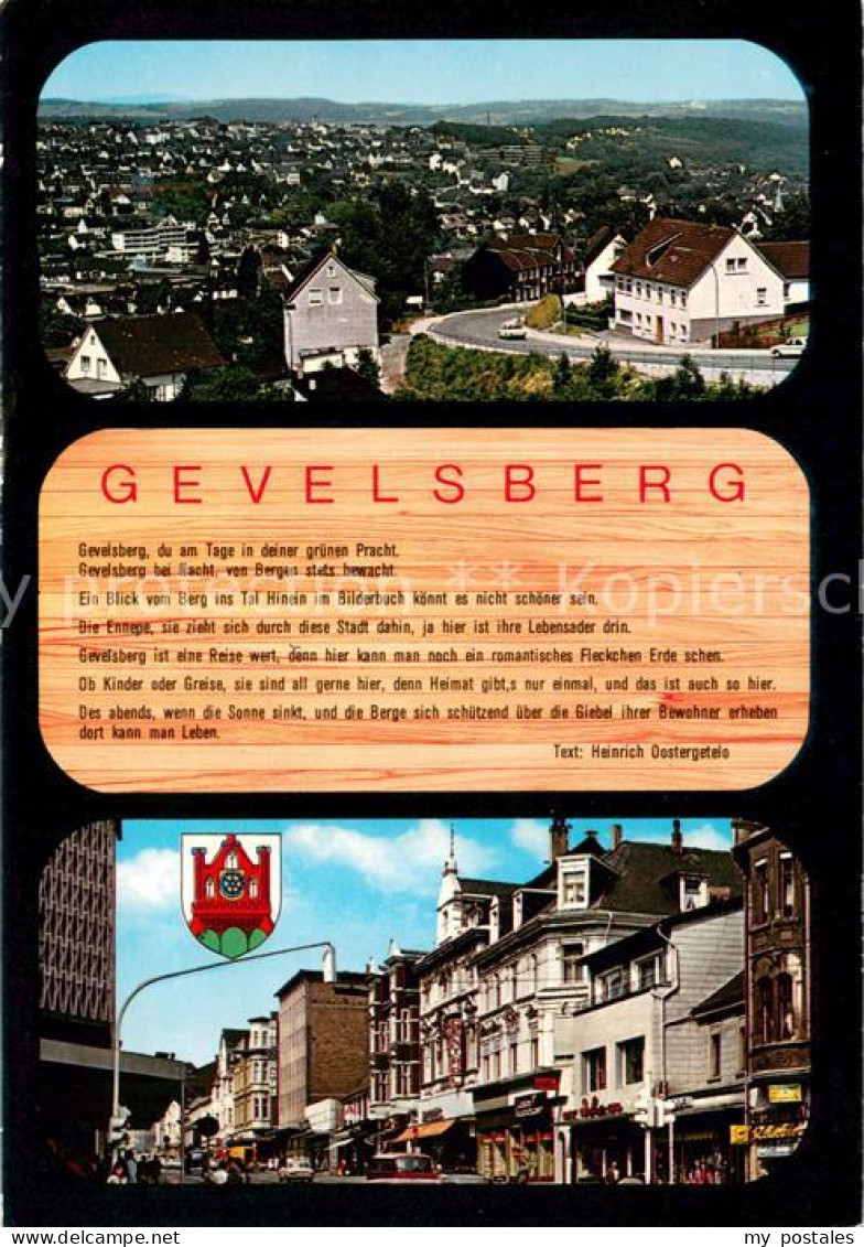 Gevelsberg Panorama Strassenpartie
