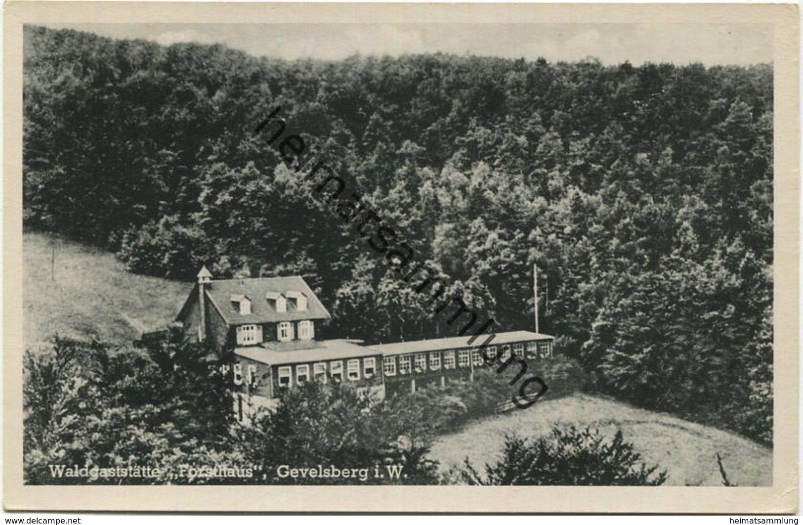 Gevelsberg - Waldgaststätte Forsthaus - Verlag Vittinghoff Schwelm gel. 1948
