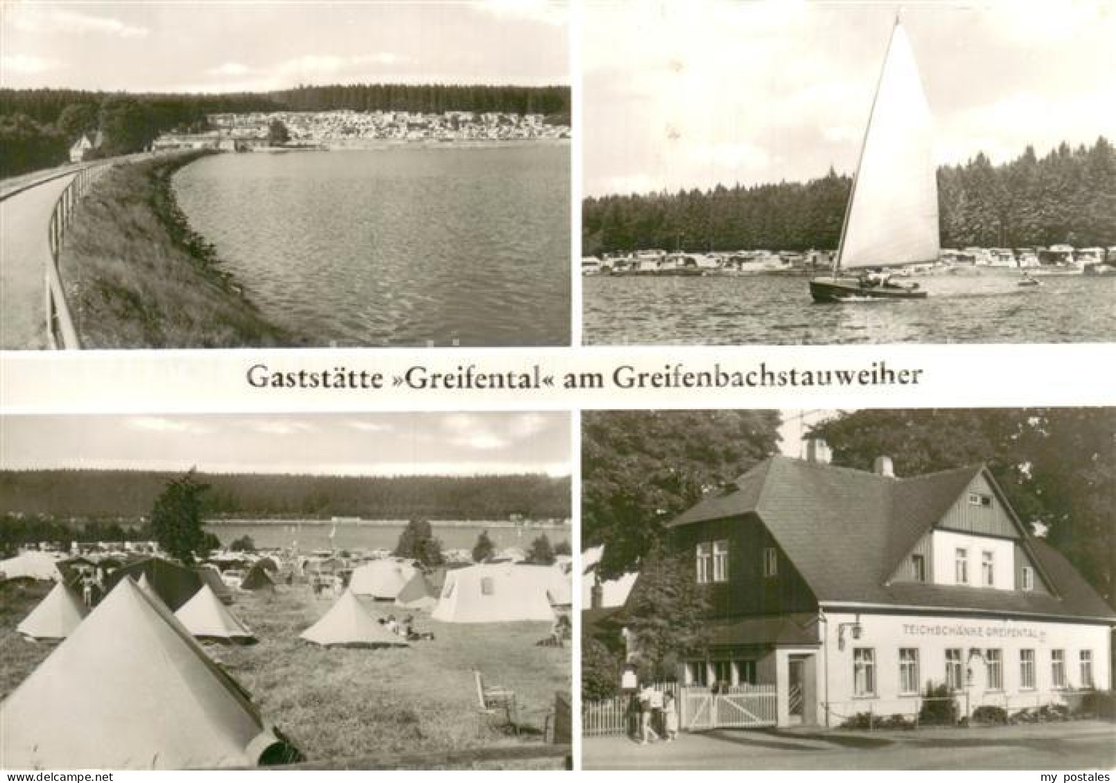 Geyer Gaststaette Greifental am Greifenbachstauweiher Zeltplatz