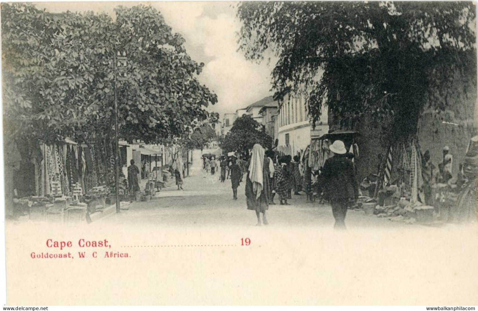 Ghana Cape Coast Gold Coast main road