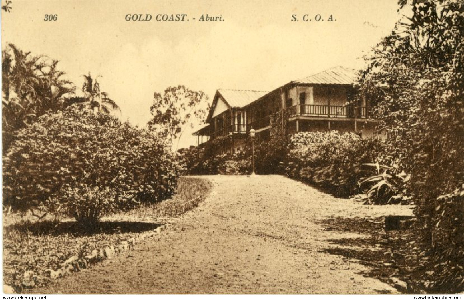 Ghana Gold Coast Aburi SCOA #306