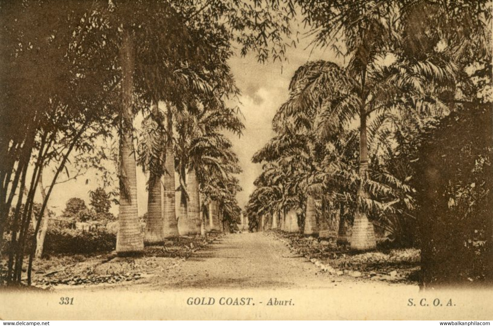 Ghana Gold Coast Aburi SCOA #331