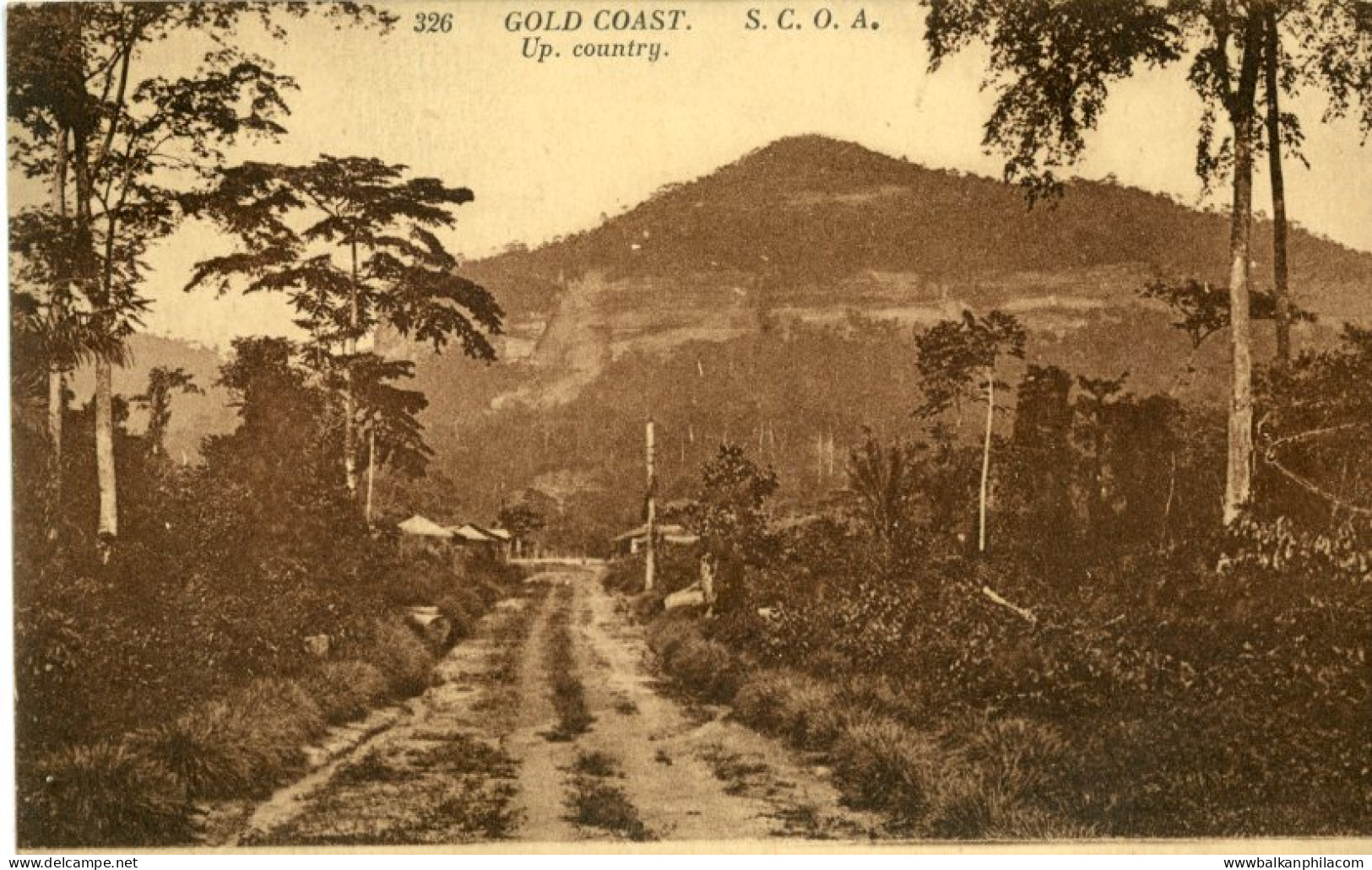 Ghana Gold Coast Up Country SCOA #326