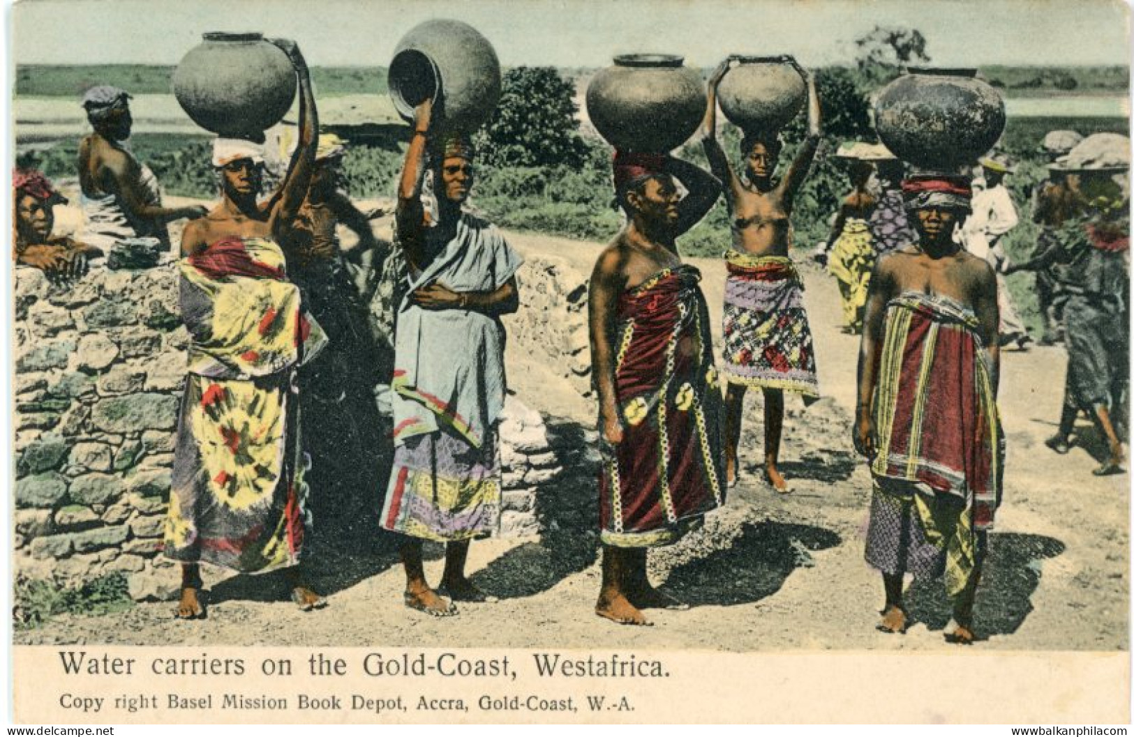 Ghana Gold Coast Water Carriers