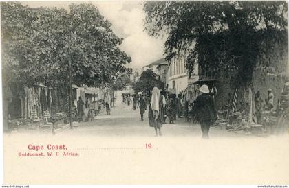 Ghana Cape Coast Gold Coast main road