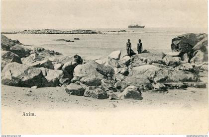 Ghana Gold Coast Axim early postcard