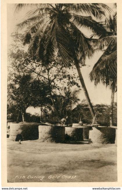 Ghana Gold Coast Fish Curing