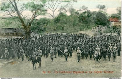 Ghana Gold Coast Regiment in Ashanti Territory