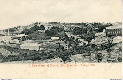 Ghana Sekondi Gold Coast view 1903