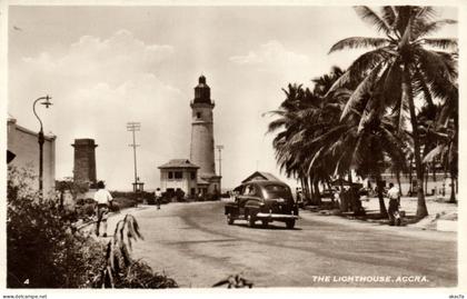 PC GHANA GOLD COAST ACCRA THE LIGHTHOUSE POSTCARD (b69263)