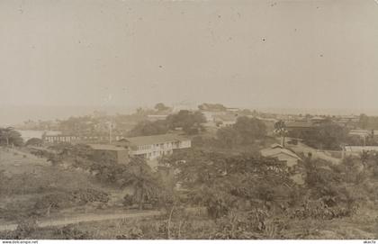 PC GHANA GOLD COAST SEKONDI GENERAL VIEW REAL PHOTO POSTCARD (b69265)