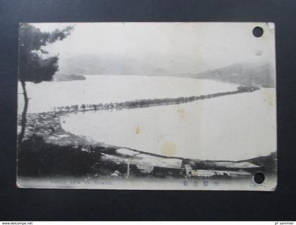 AK Japan um 1910 Whole View of Tenkyo / Himmelsleiter 2 Stempel 1x violett!!  nach Osnabrück gesendet
