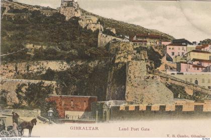CARTOLINA GIBILTERRA (angoli marcati) (XS2915
