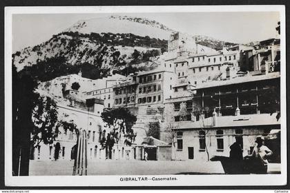 Gibraltar - Casemates Square postcard used 1952