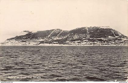 GIBRALTAR - Gibraltar from the Straits - Publ. The Rock Photographic Studio