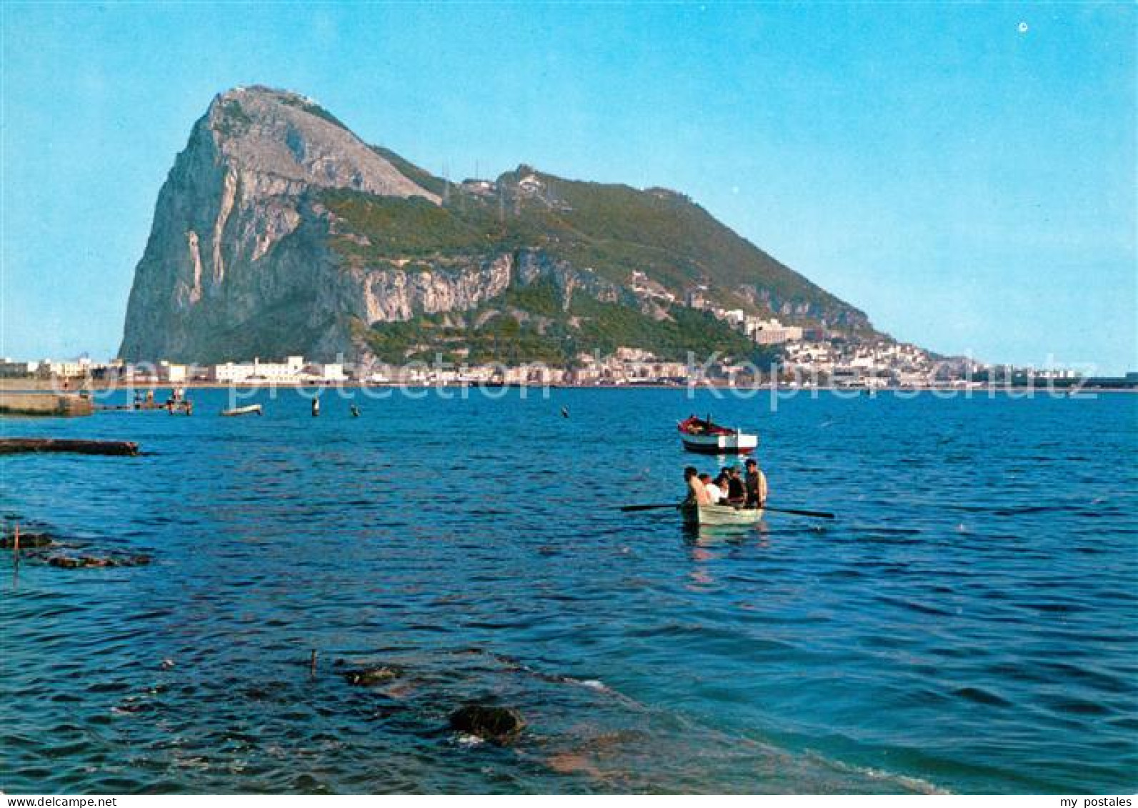 Gibraltar El Penon de Gibraltar Felsen