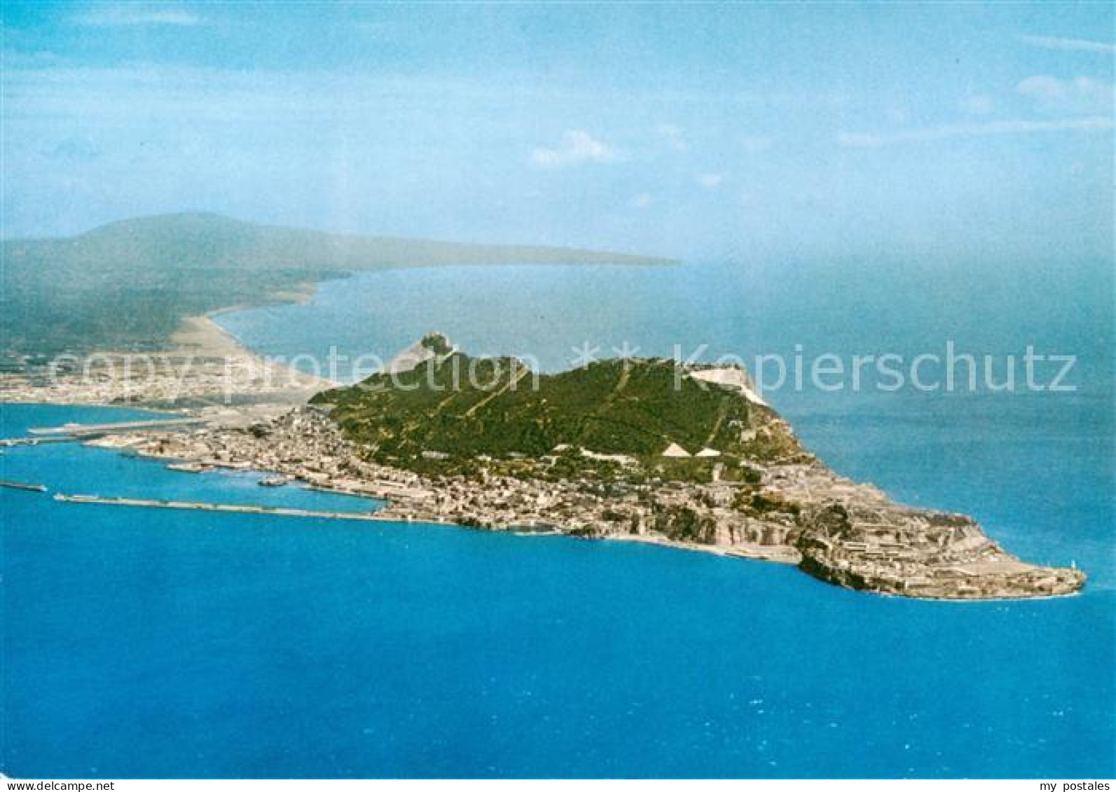 Gibraltar Gibilterra Aerial view