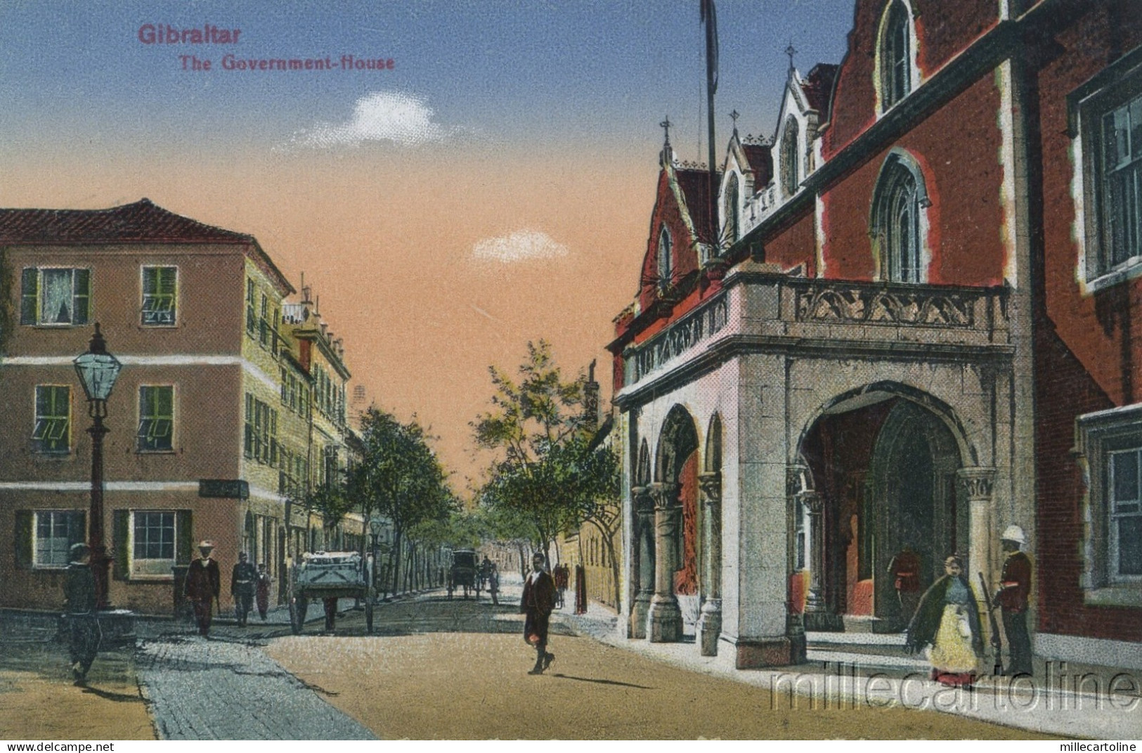 GIBRALTAR -THE GOVERNMENT- HOUSE