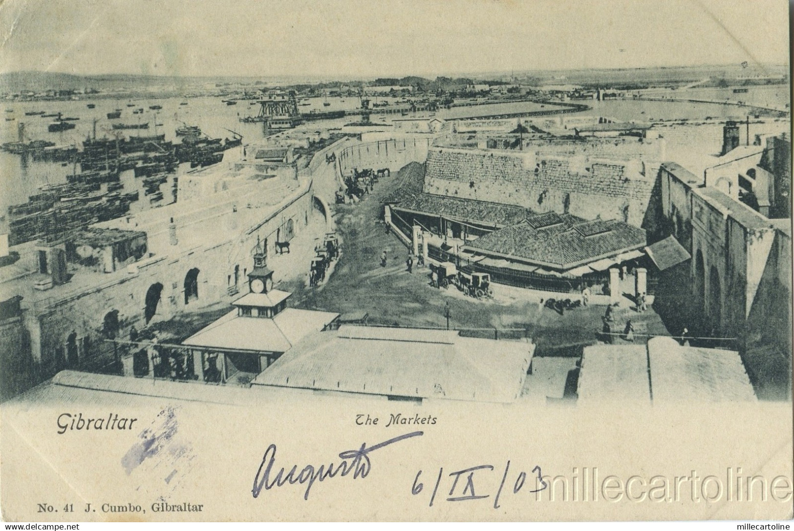 GIBRALTAR - The markets 1903