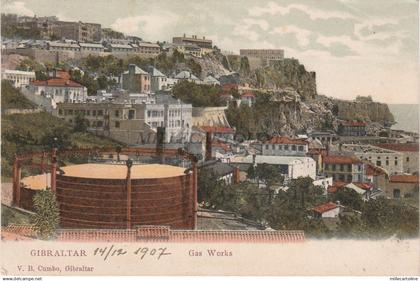 GIBRALTAR - Gas Works 1907