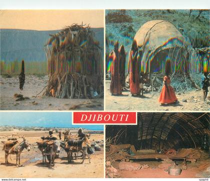 CPM Djibouti Republique de Djibouti Campement nomade Ane Donkey