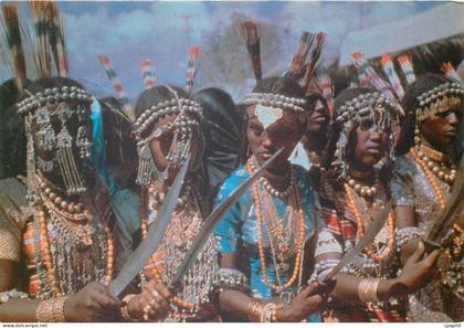 CPM Djibouti Republique de Djibouti Costumes de fete