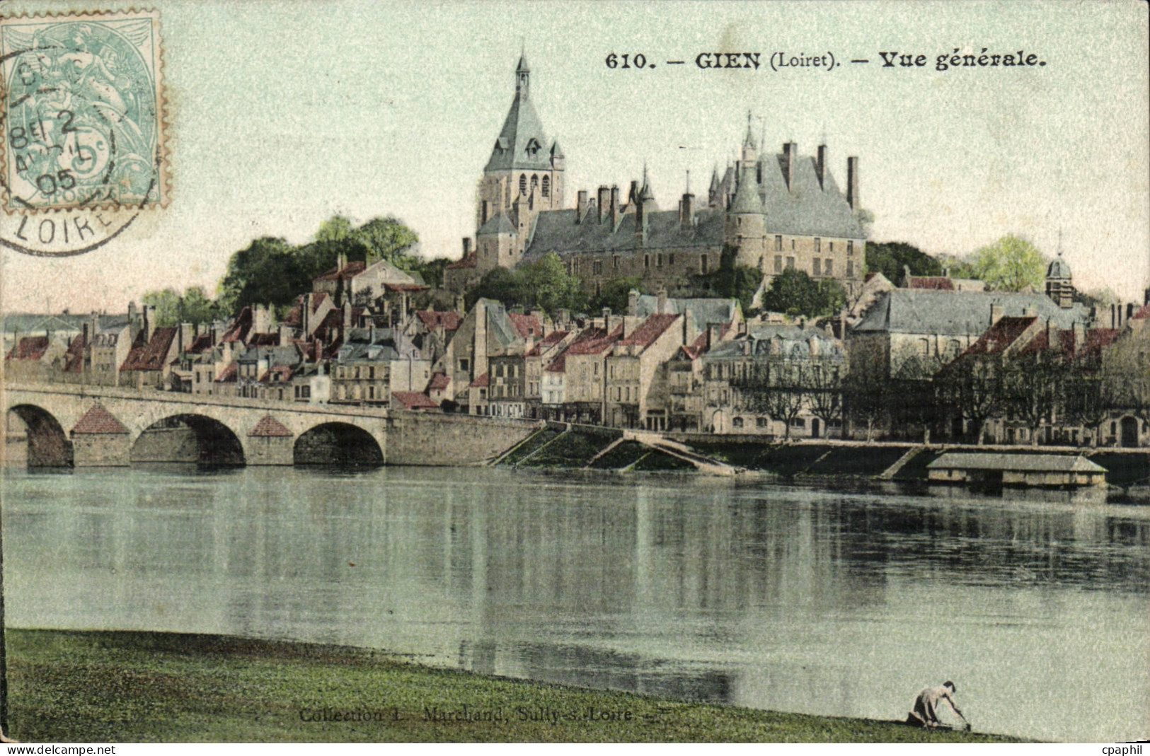 Gien CPA Vue generale