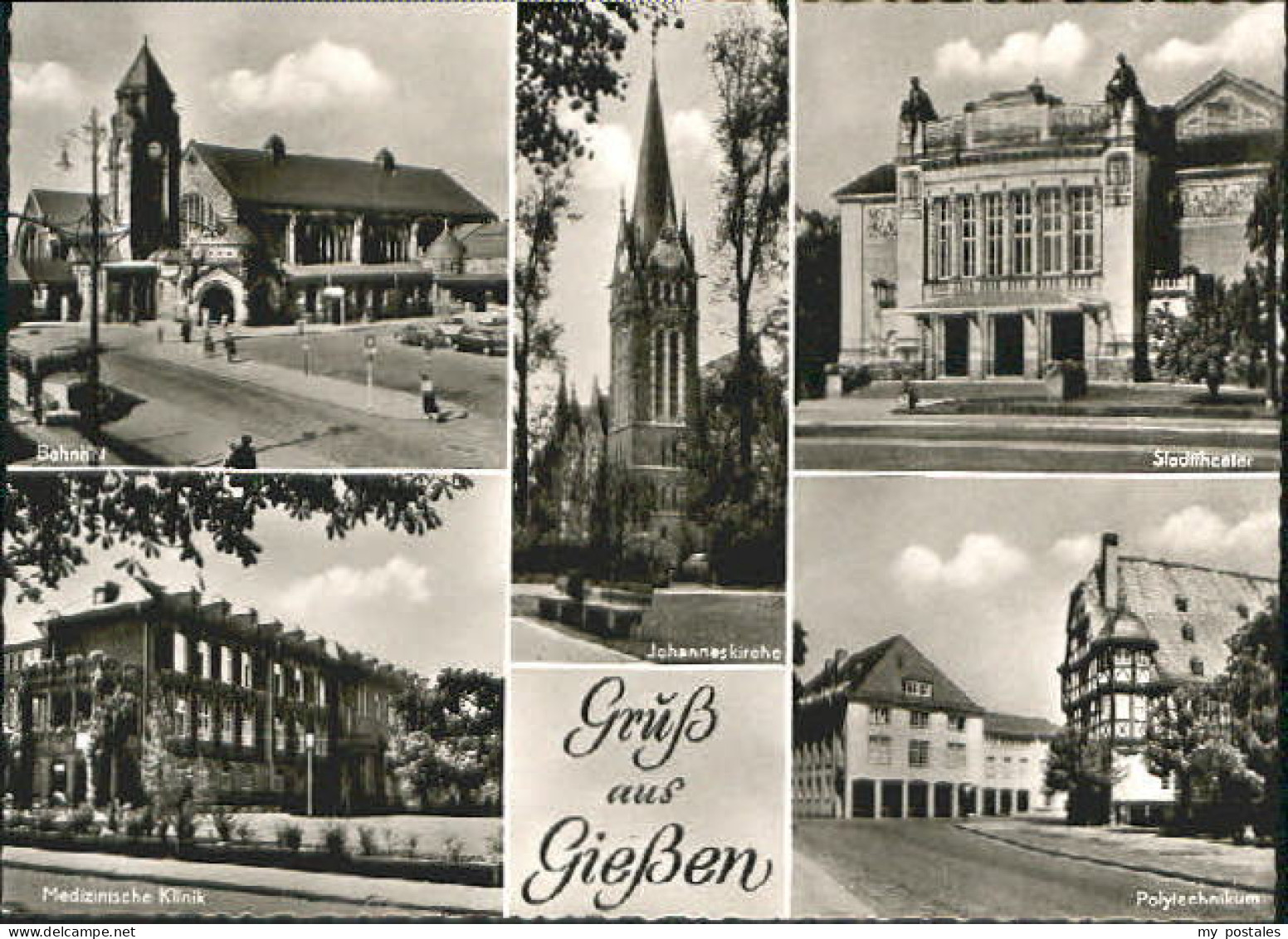 Giessen Lahn Giessen Bahnhof Klinik Theater o