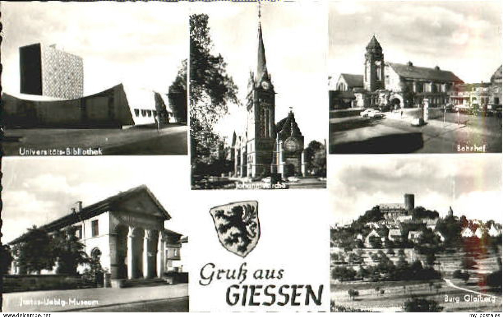 Giessen Lahn Giessen Museum Bahnhof Burg Universitaet