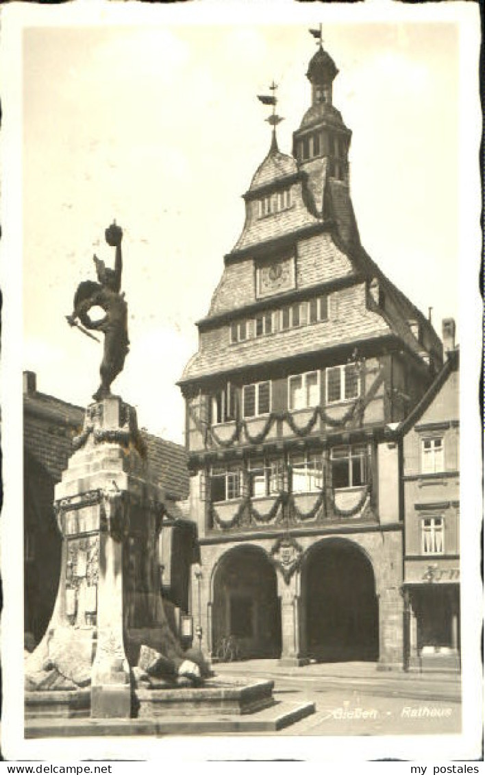 Giessen Lahn Giessen Rathaus x 1940