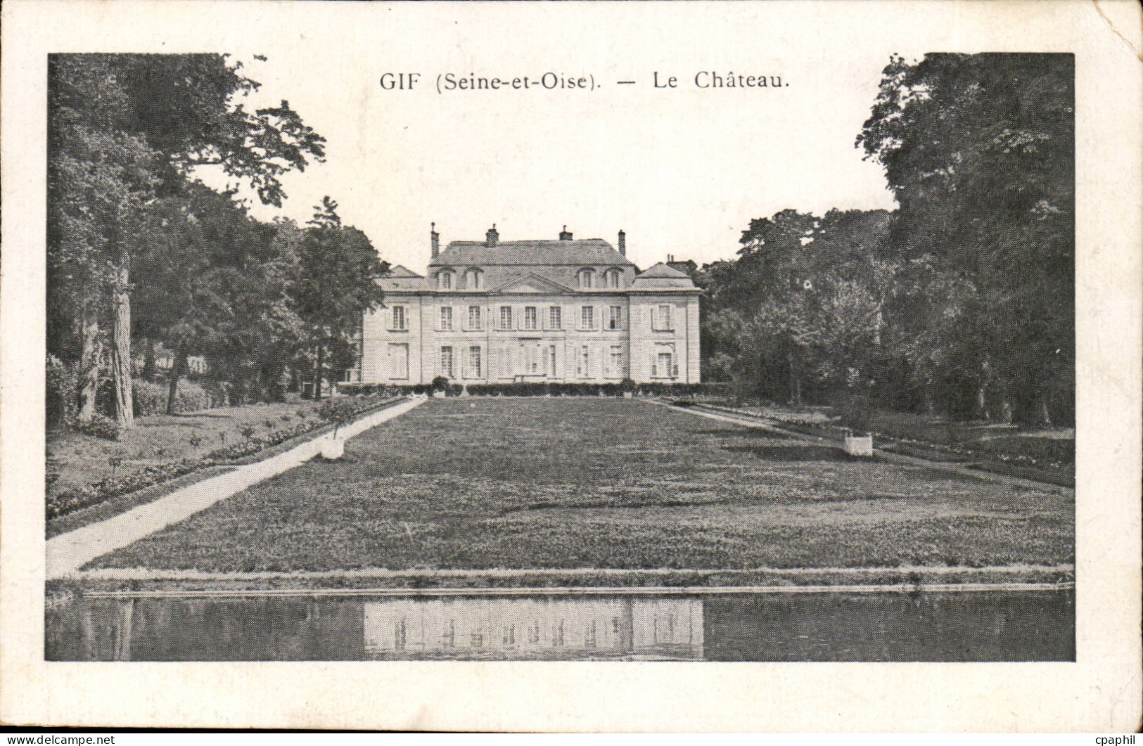 Gif sur Yvette CPA Le chateau