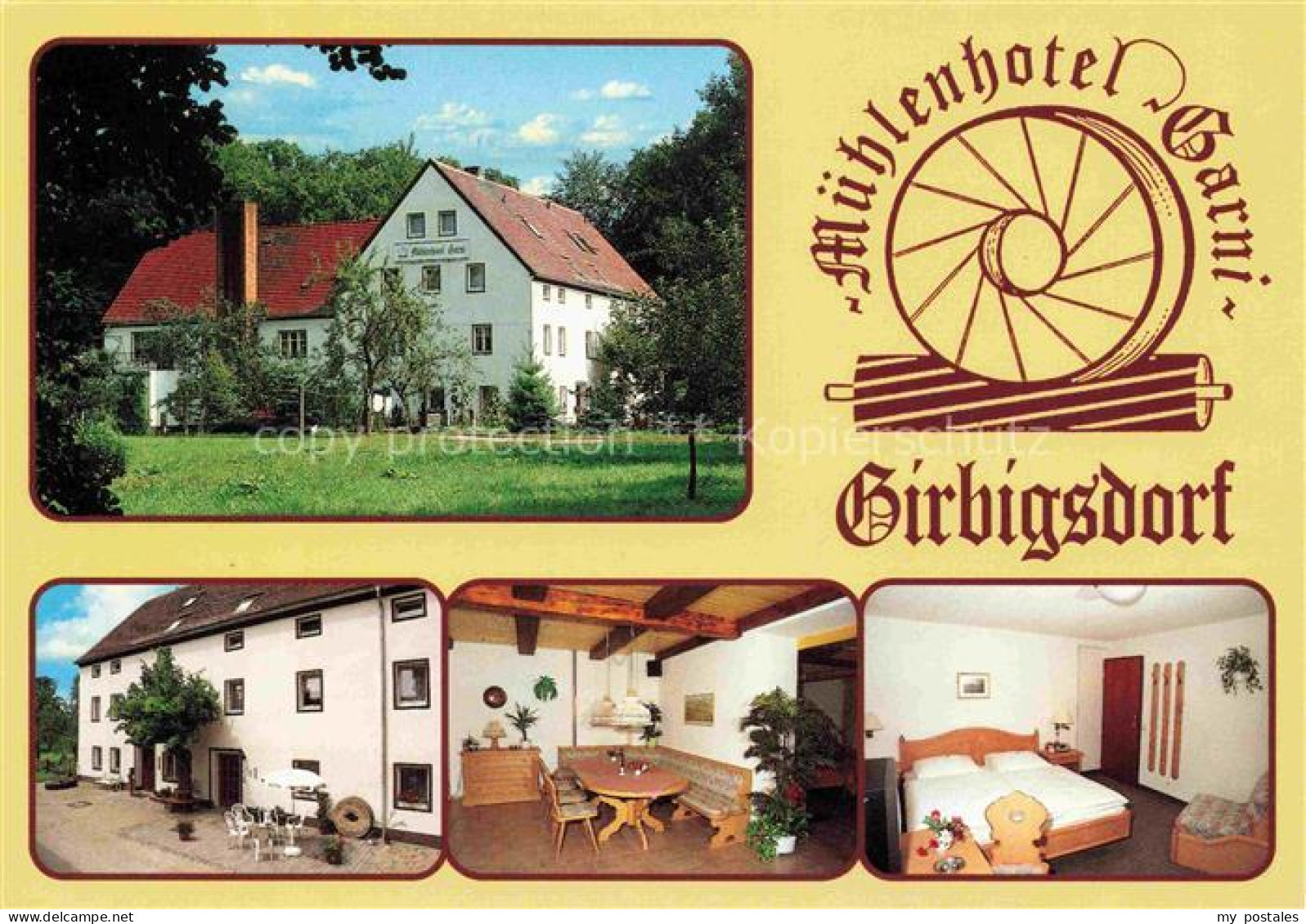 Girbigsdorf Schoepstal Goerlitz Sachsen Muehlenhotel-Garni Hotel Muehlenrad Gast
