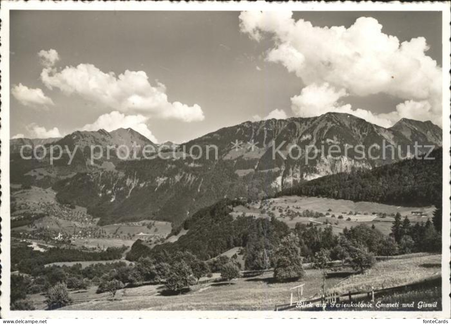 Giswil Ferienkolonie Emmeti und Giswil