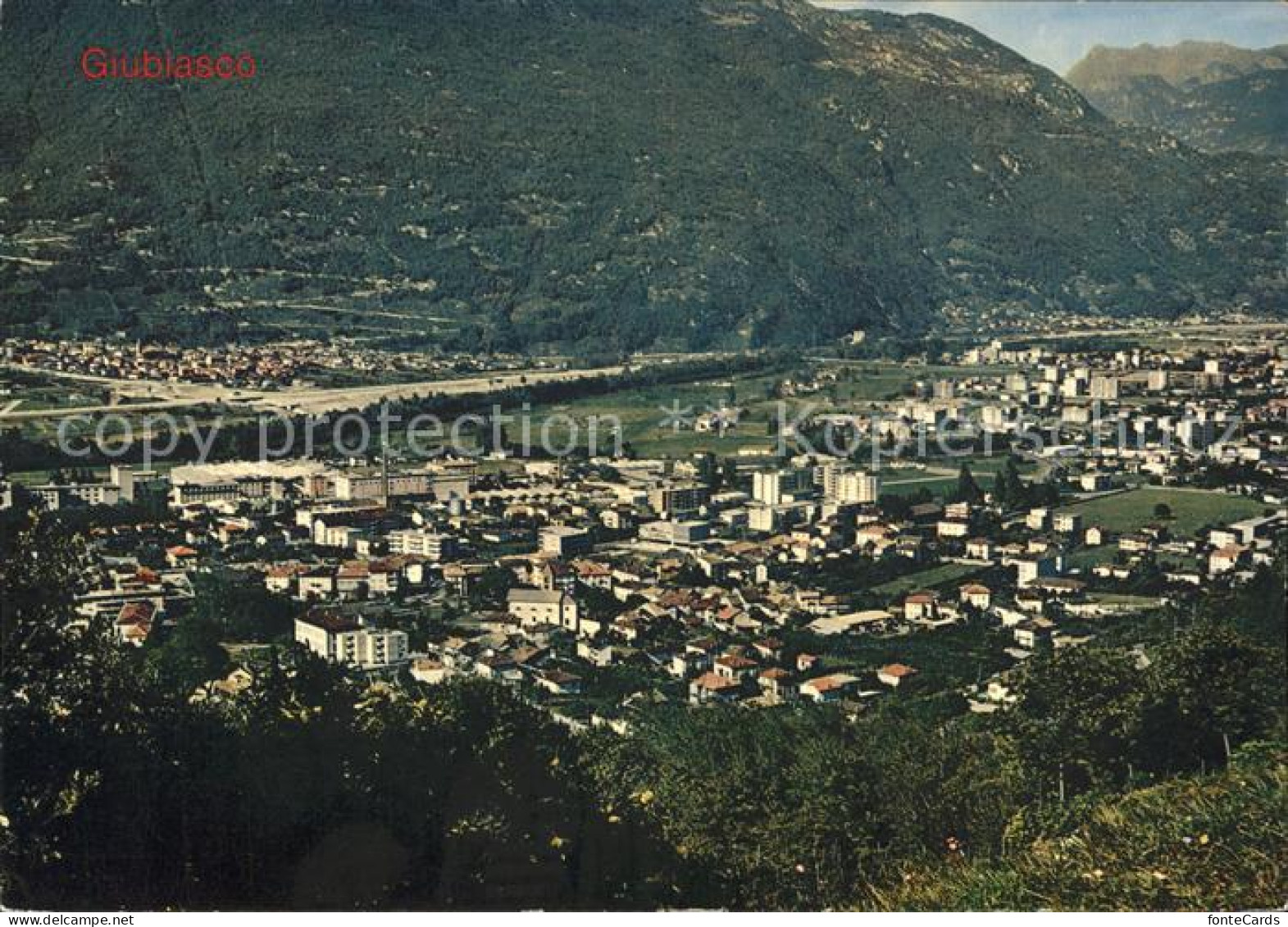 Giubiasco Ortsansicht