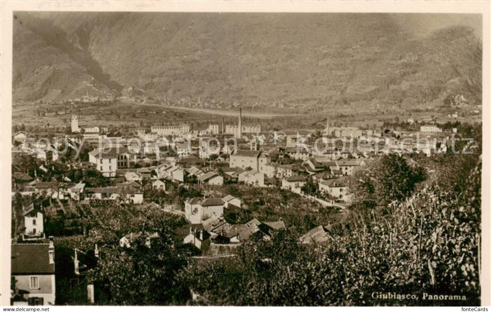 Giubiasco TI Panorama