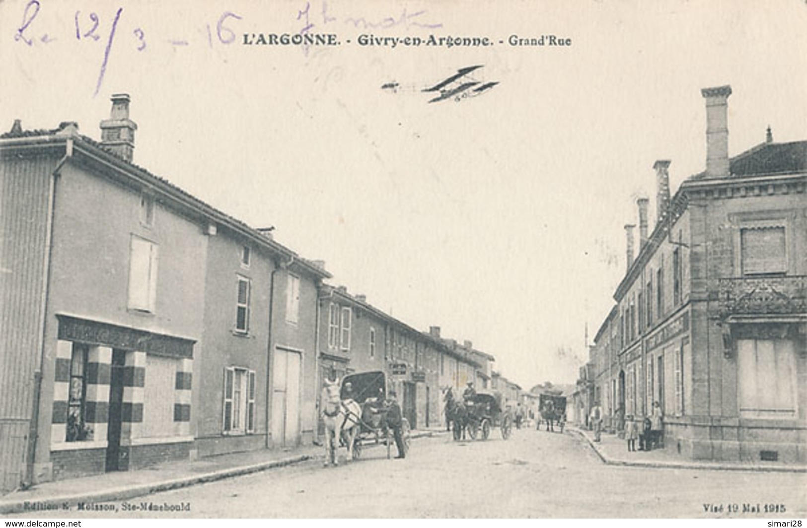 GIVRY EN ARGONNE - GRAND'RUE