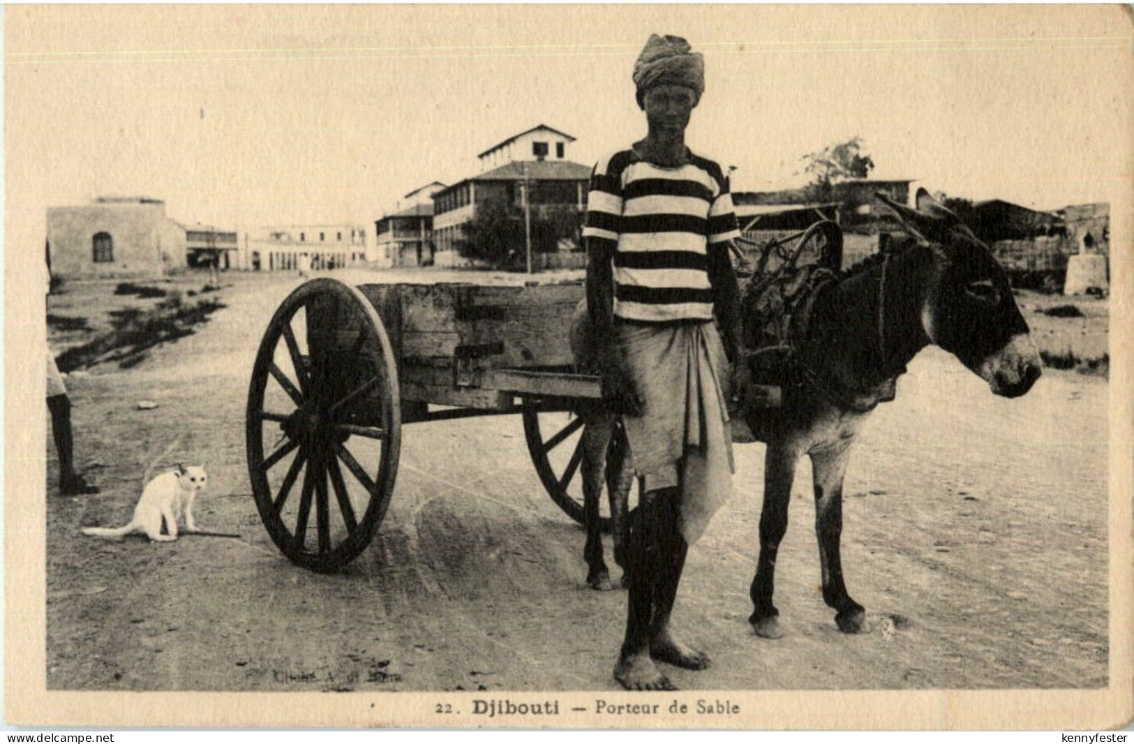 Gjibouti - Porteur de Sable