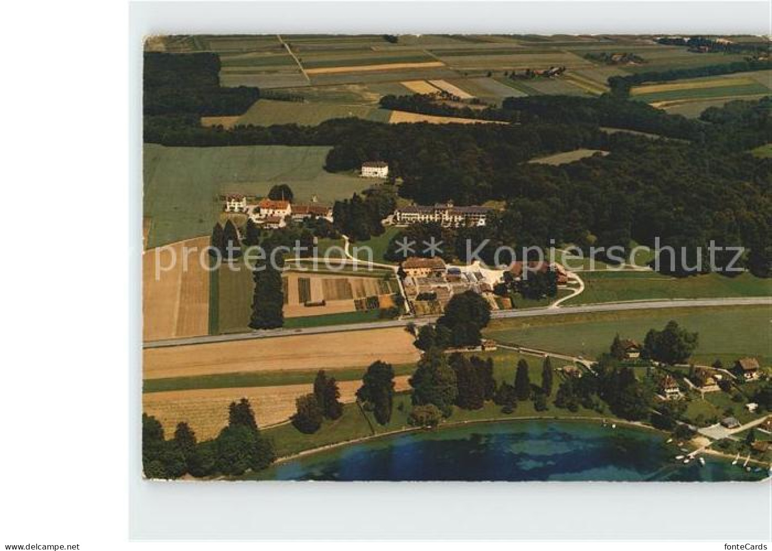 Gland VD Clinique la Ligniere Fliegeraufnahme