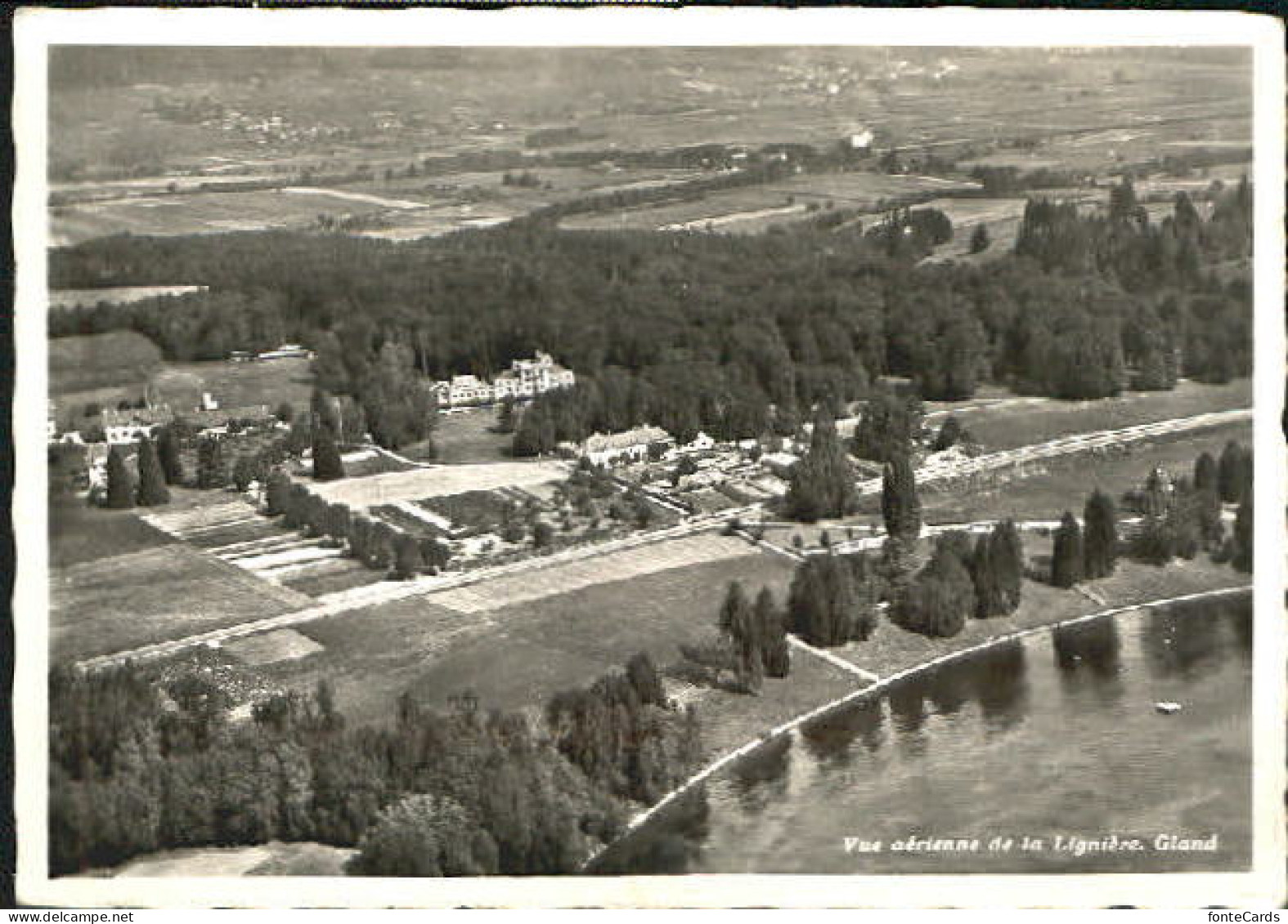 Gland VD Gland Fliegeraufnahme x 1940