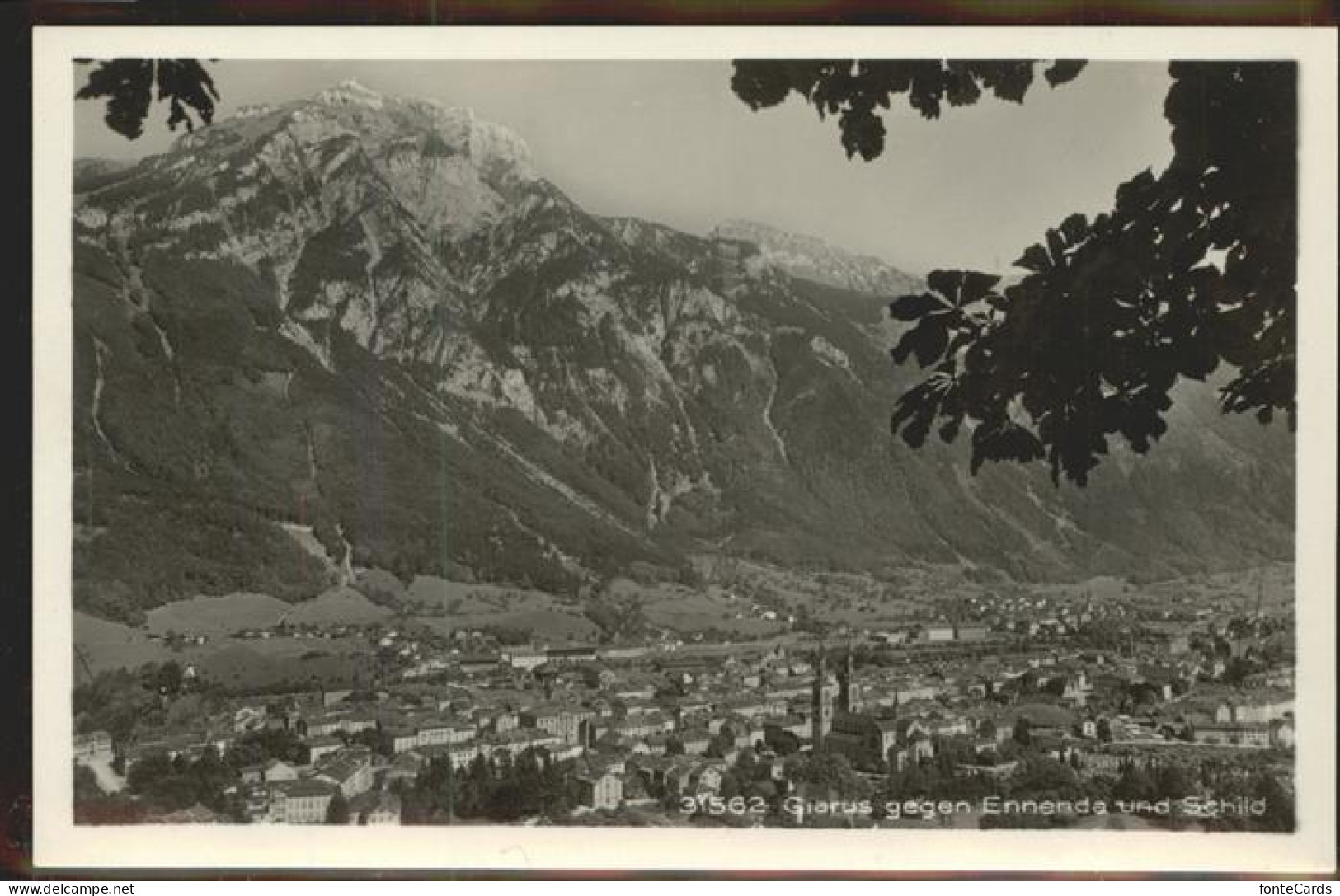 Glarus GL Ennenda Schild