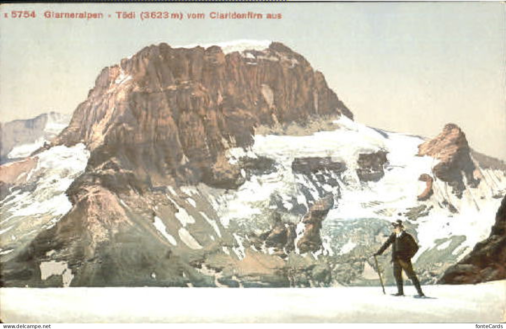 Glarus Sued Glarneralpen Toedi x 1912