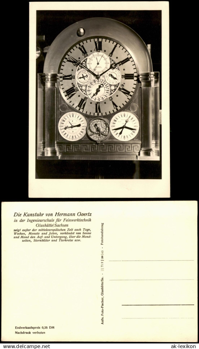 Glashütte Die Kunstuhr  Ingenieurschule für Feinwerktechnik 1963